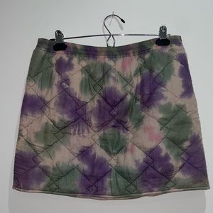 UO quilted mini skirt